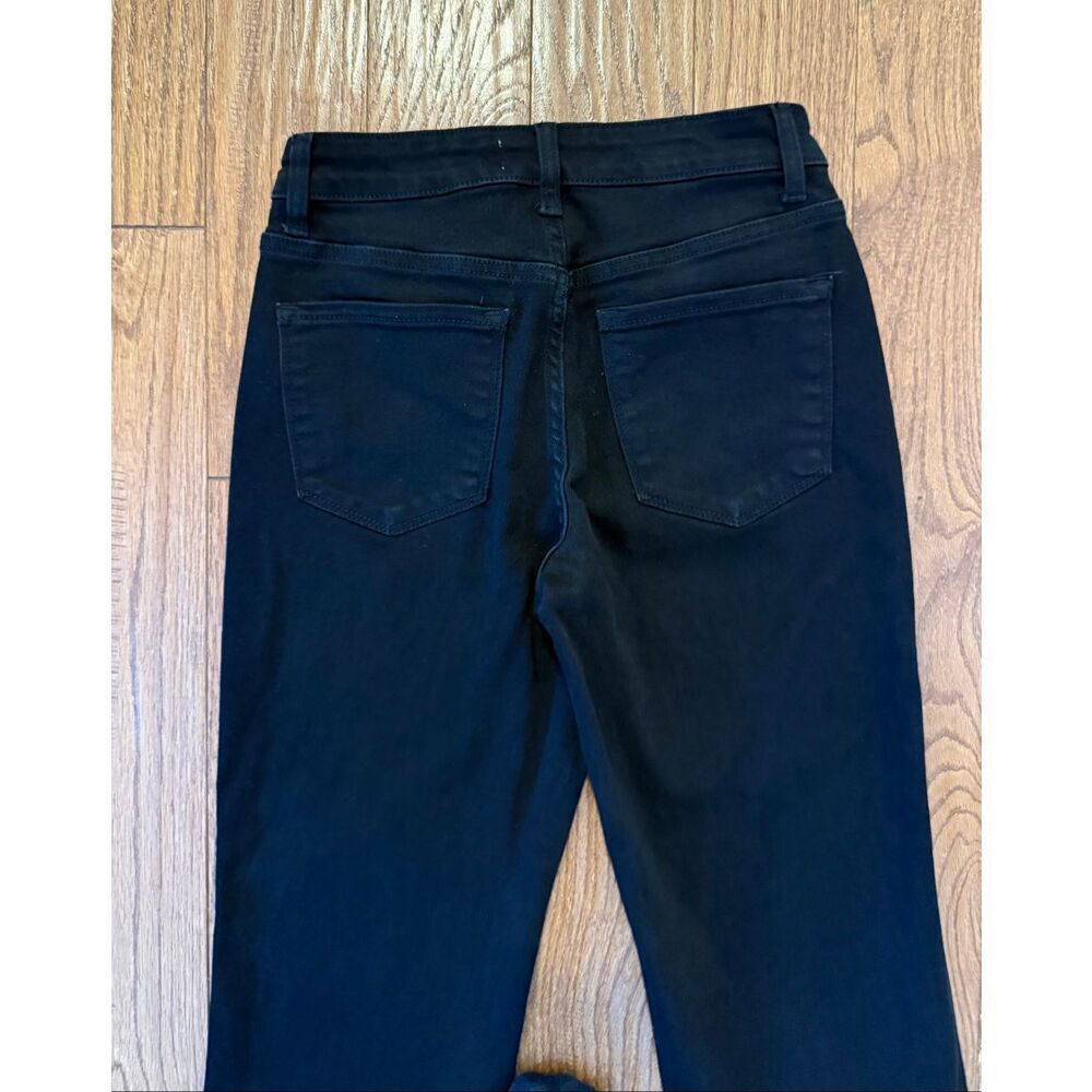 Vervet black high rise straight crop jeans size 26 - Picture 8 of 8